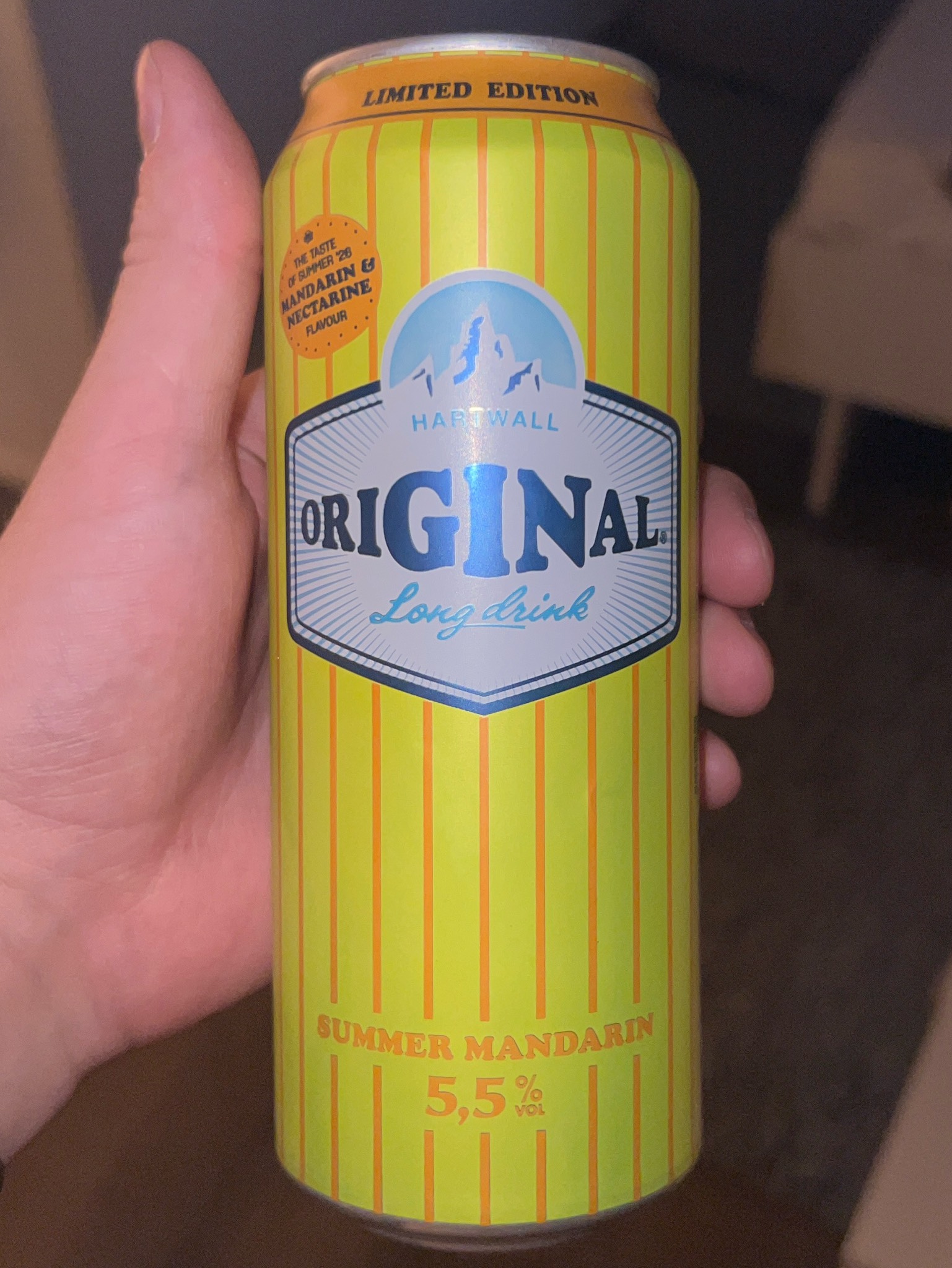 Original Long Drink Summer Mandarin, Finland
