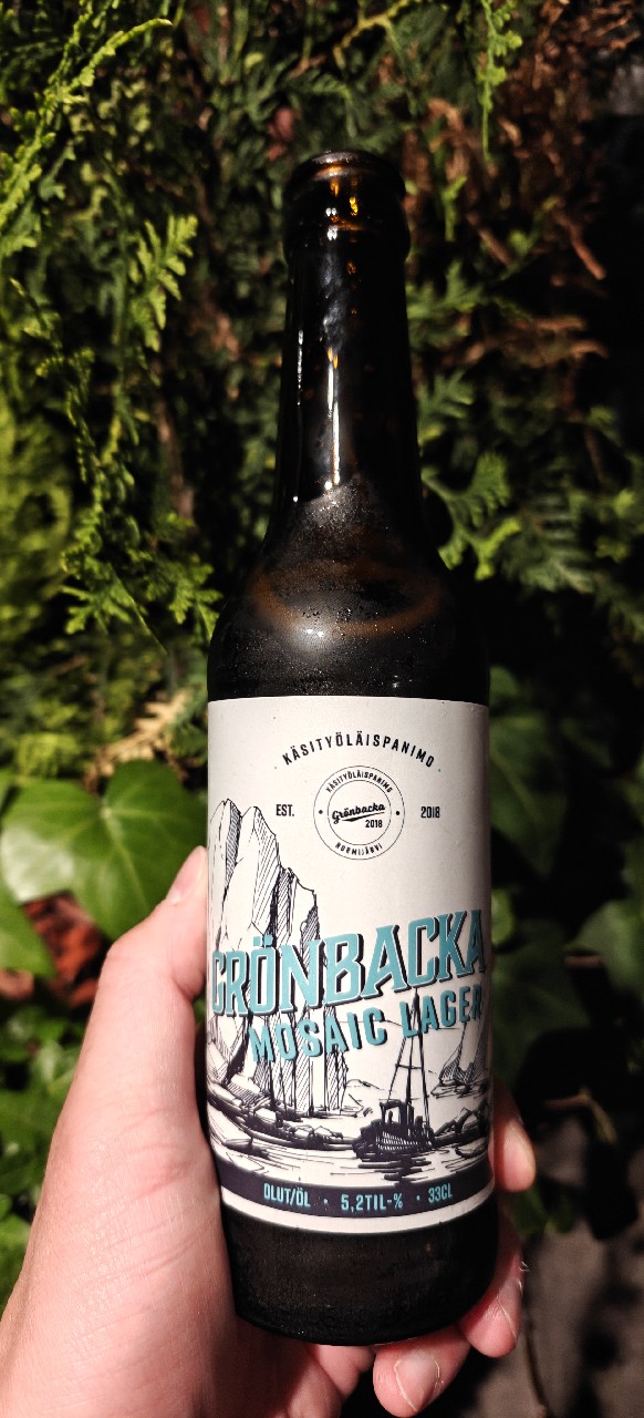 Mosaic Lager, Grönbacka Panimo