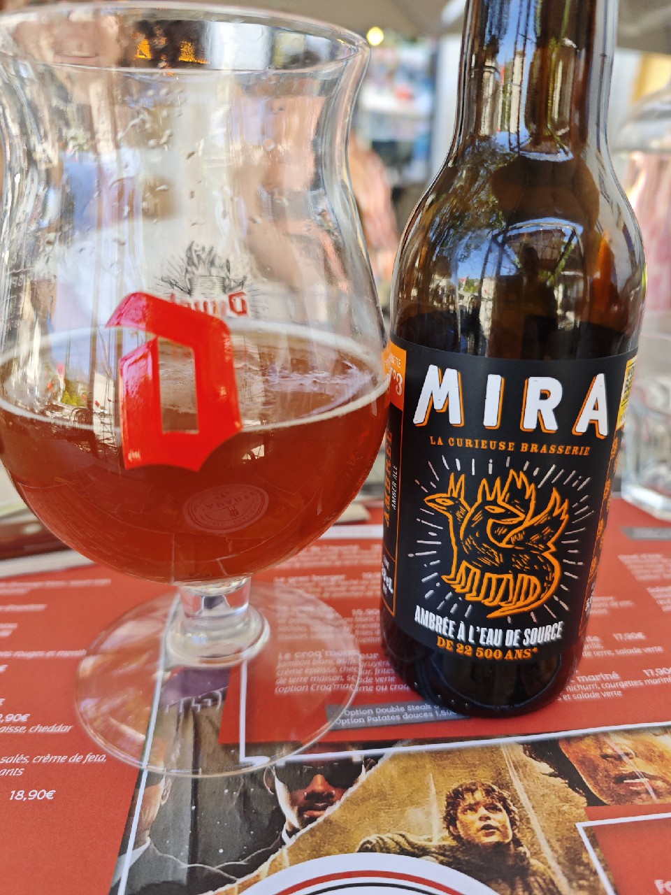 N°3 Ambrée, Brasserie Mira