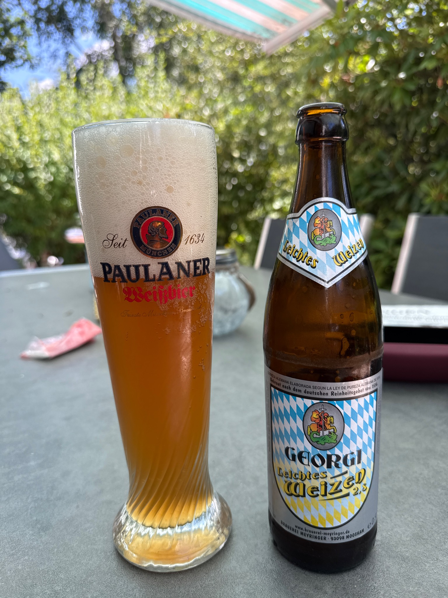 Georgi Leichtes Weizen, Brauerei Meyringer
