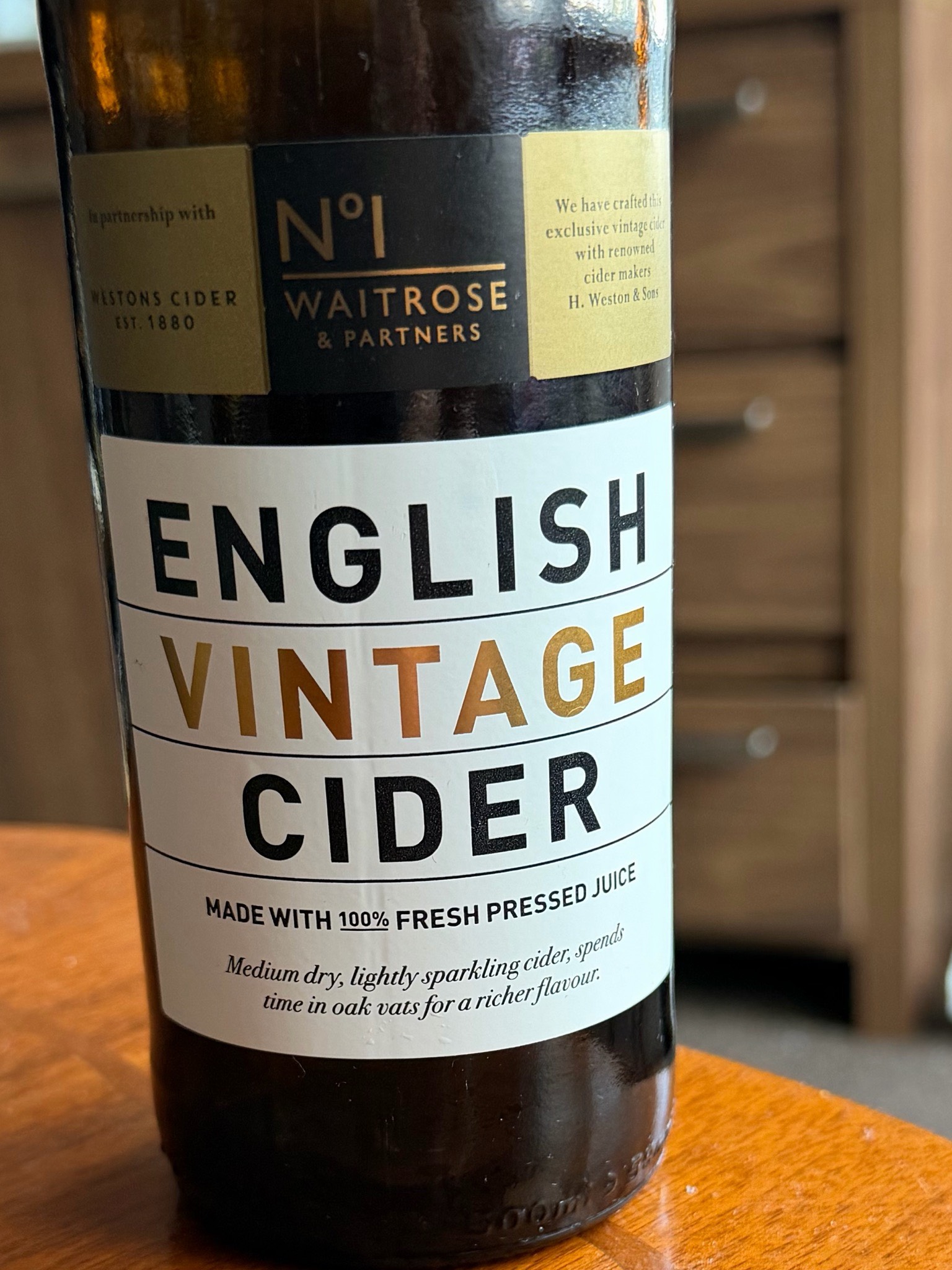 English Vintage Cider 2025, Westons Cider