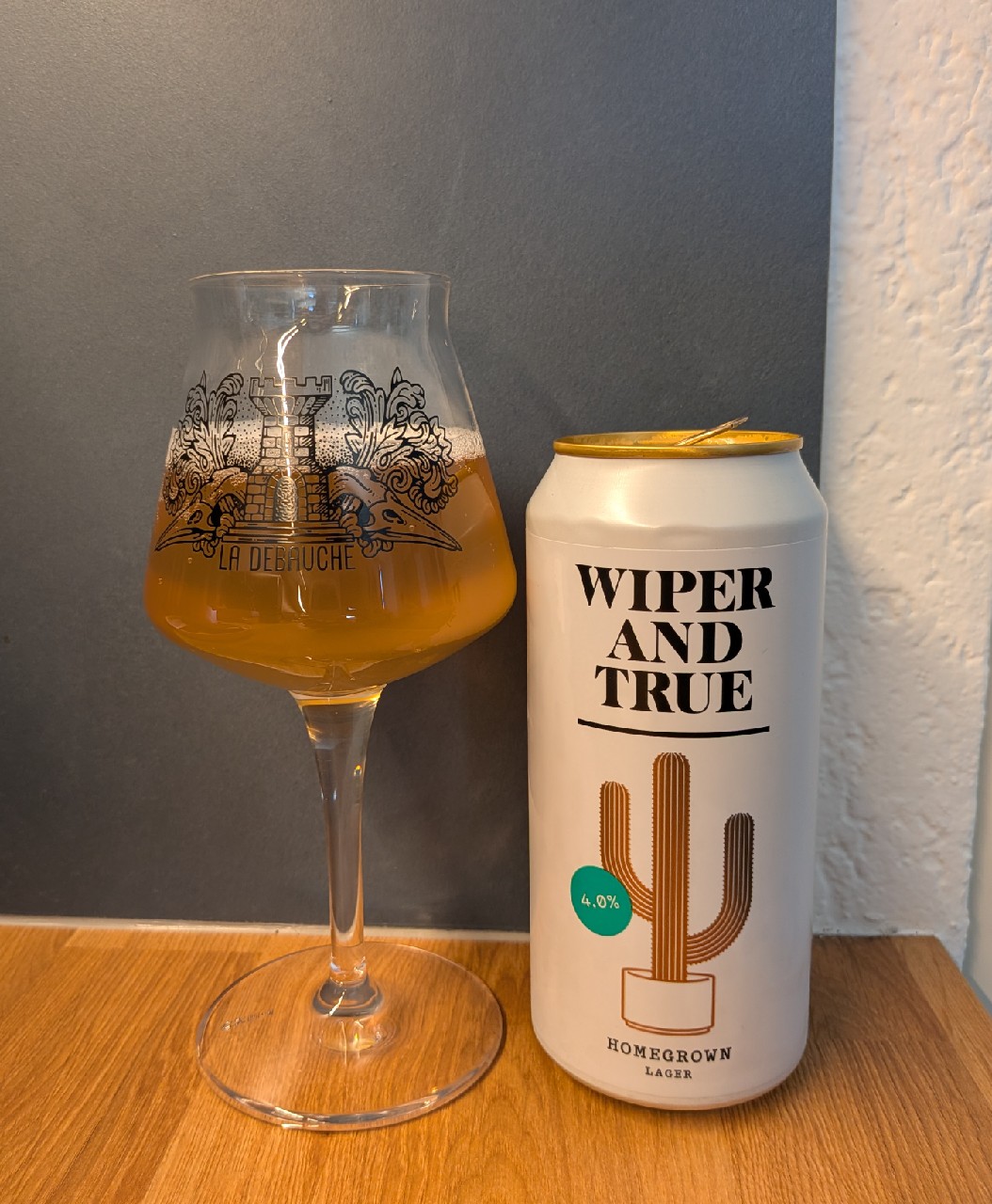 Wiper And True Homegrown Lager, Wiper and True