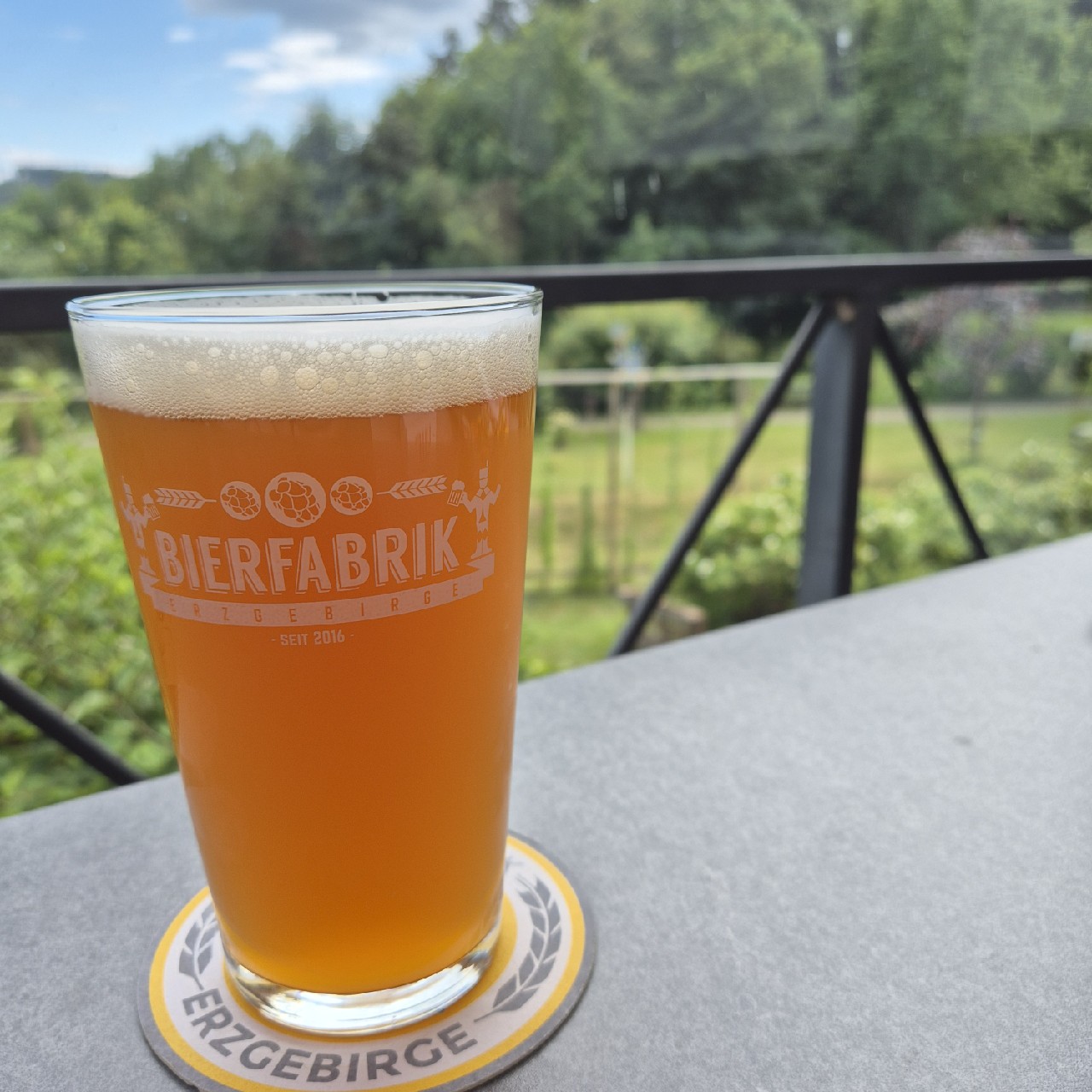 Nr 01 Kellerbier, Bierfabrik Erzgebirge
