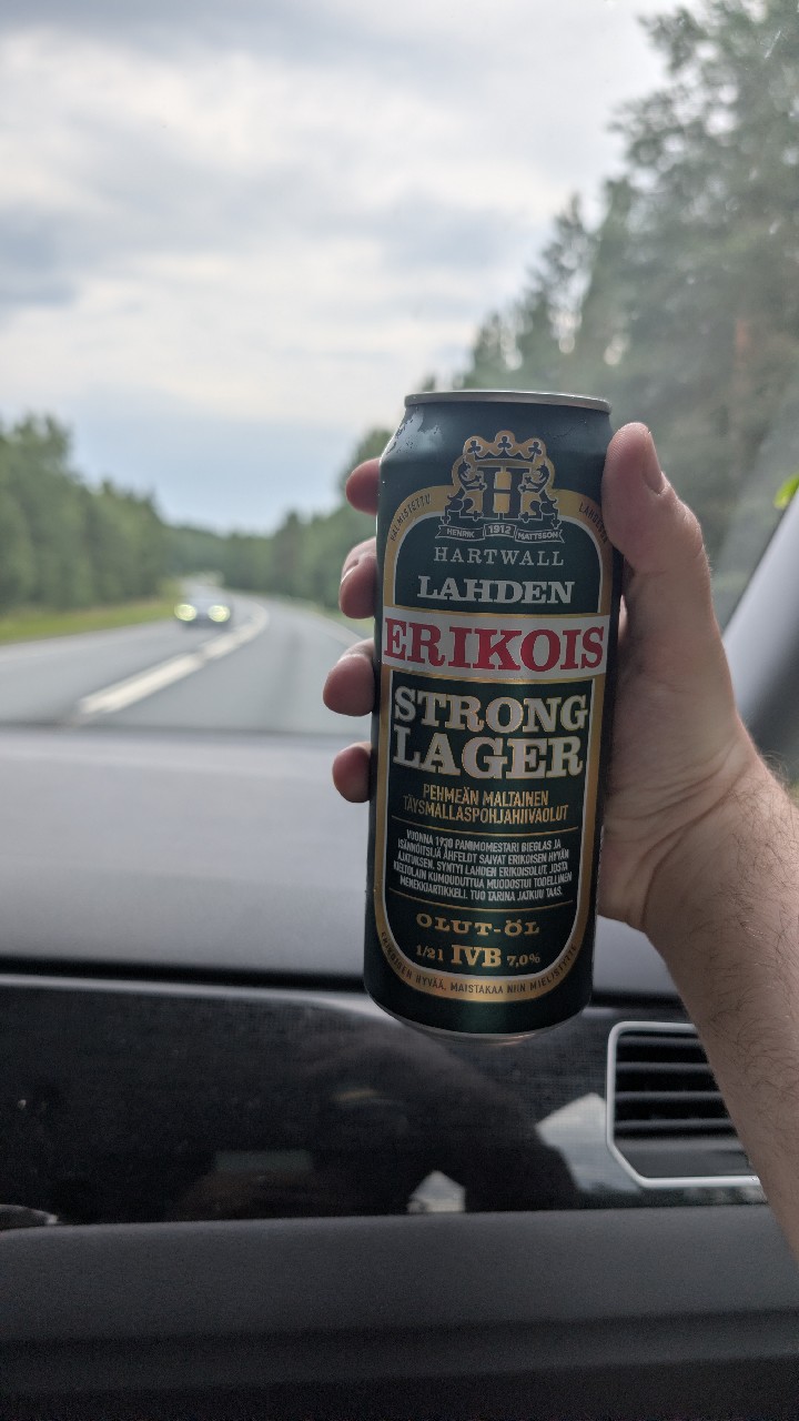 Lahden Erikois Strong Lager, Finland