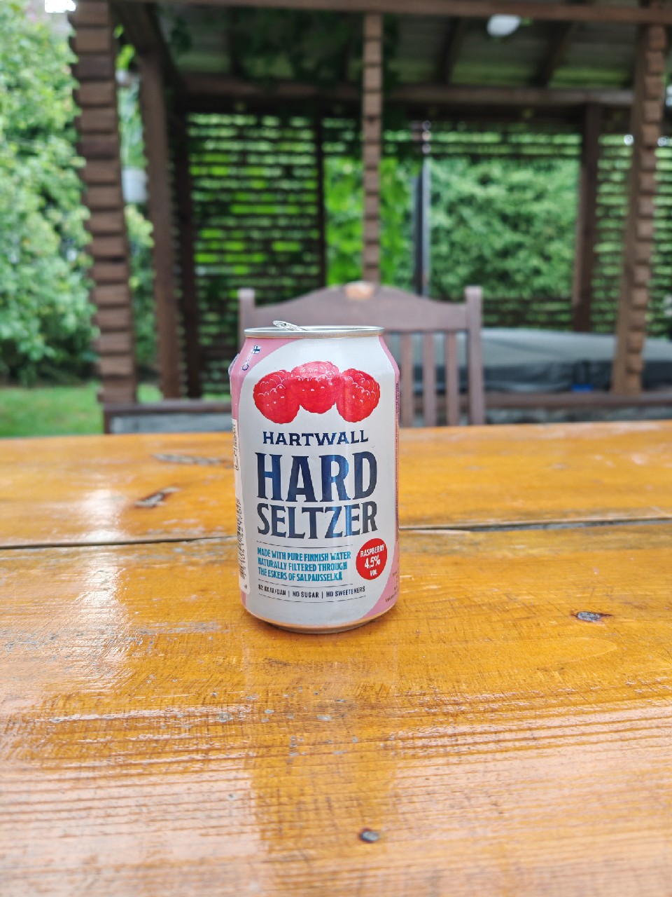 Hartwall Hard Seltzer Vadelma, Finland