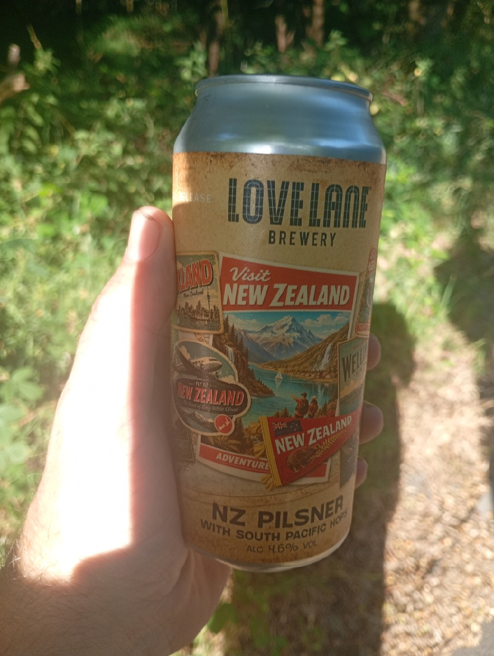 NZ pilsner, Love Lane Brewing