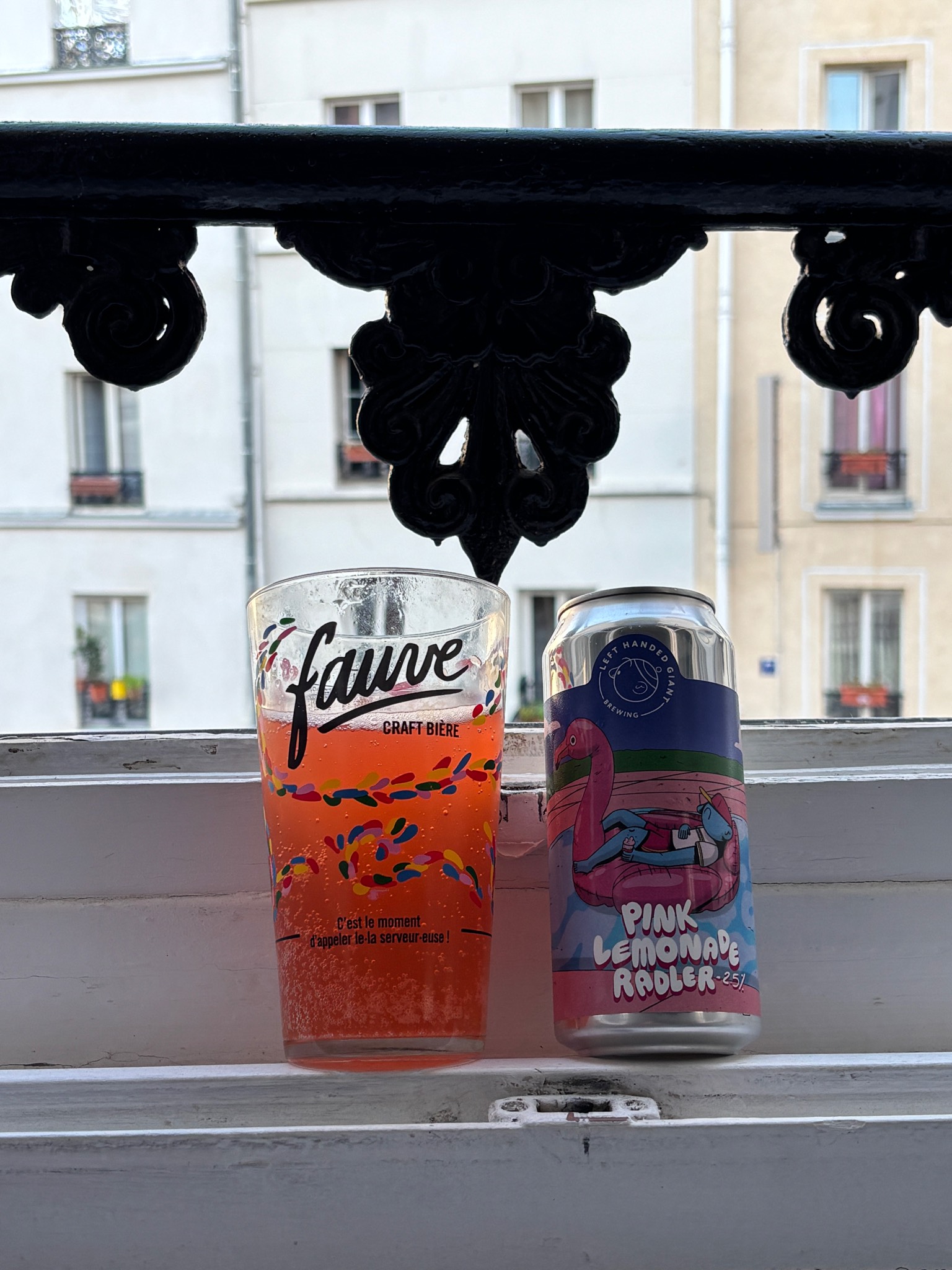 Pink Lemonade Radler, Left Handed Giant Brewing