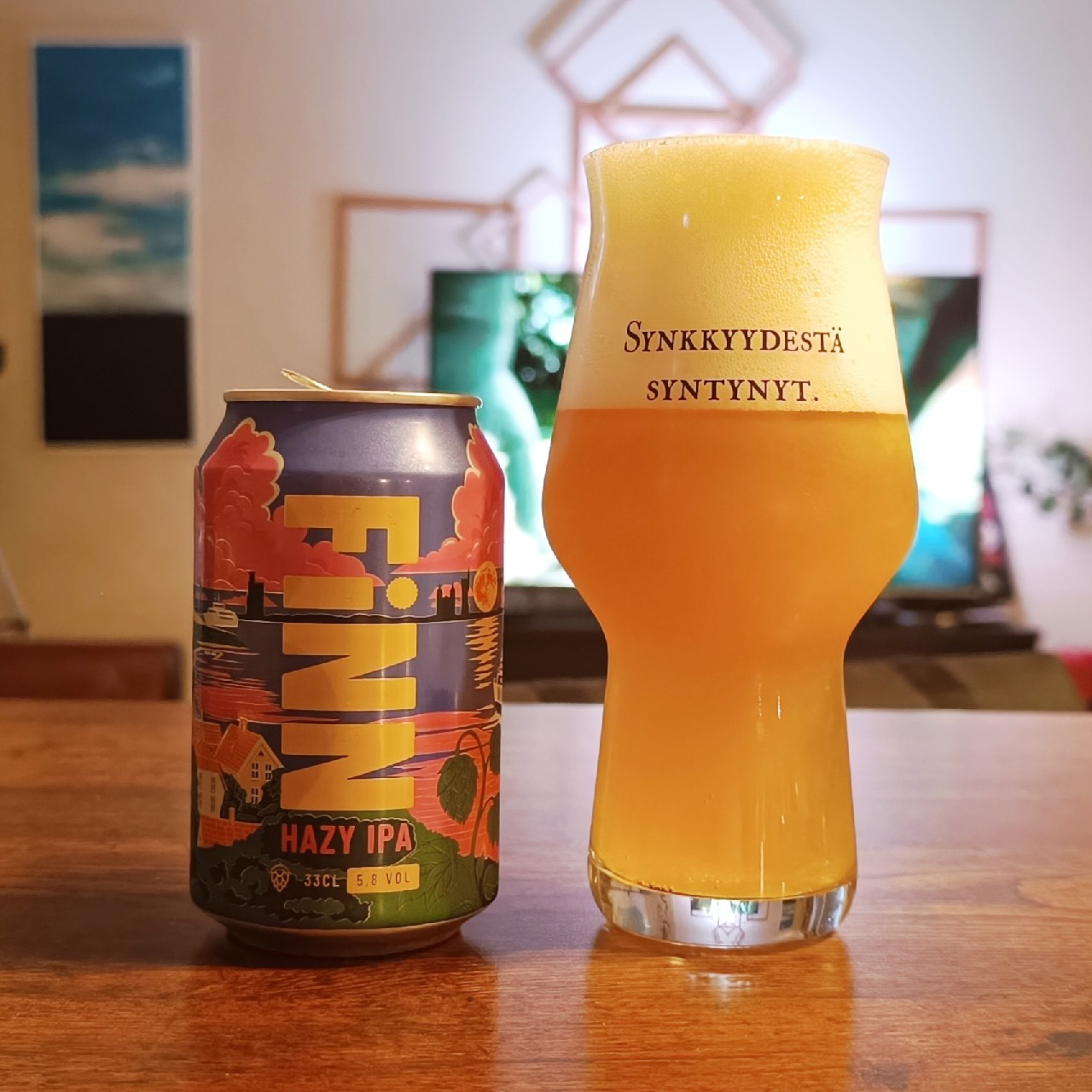 Finn Hazy IPA, Brygghuset Finn