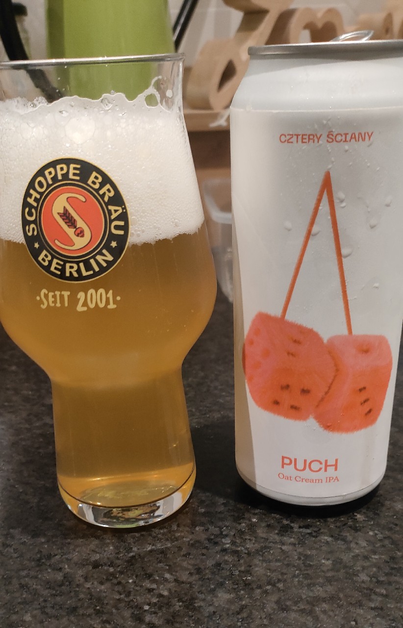 Puch Oat Cream IPA, Cztery Ściany / Four Walls Brewery