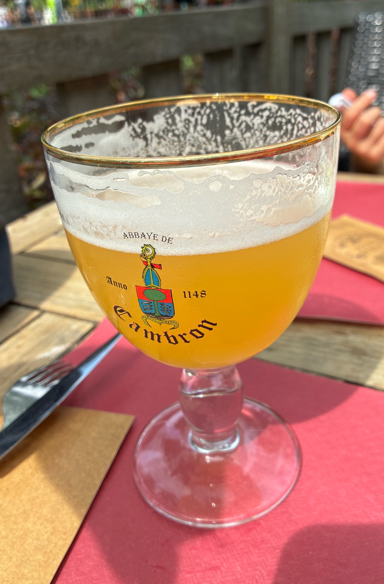 Cambron blanche, Belgium