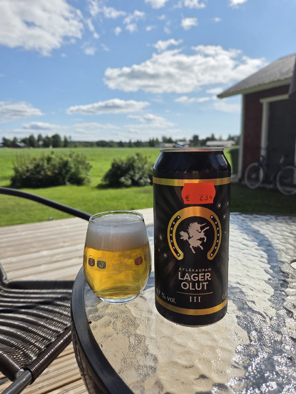 Kyläkaupan Lager Olut III, Finland