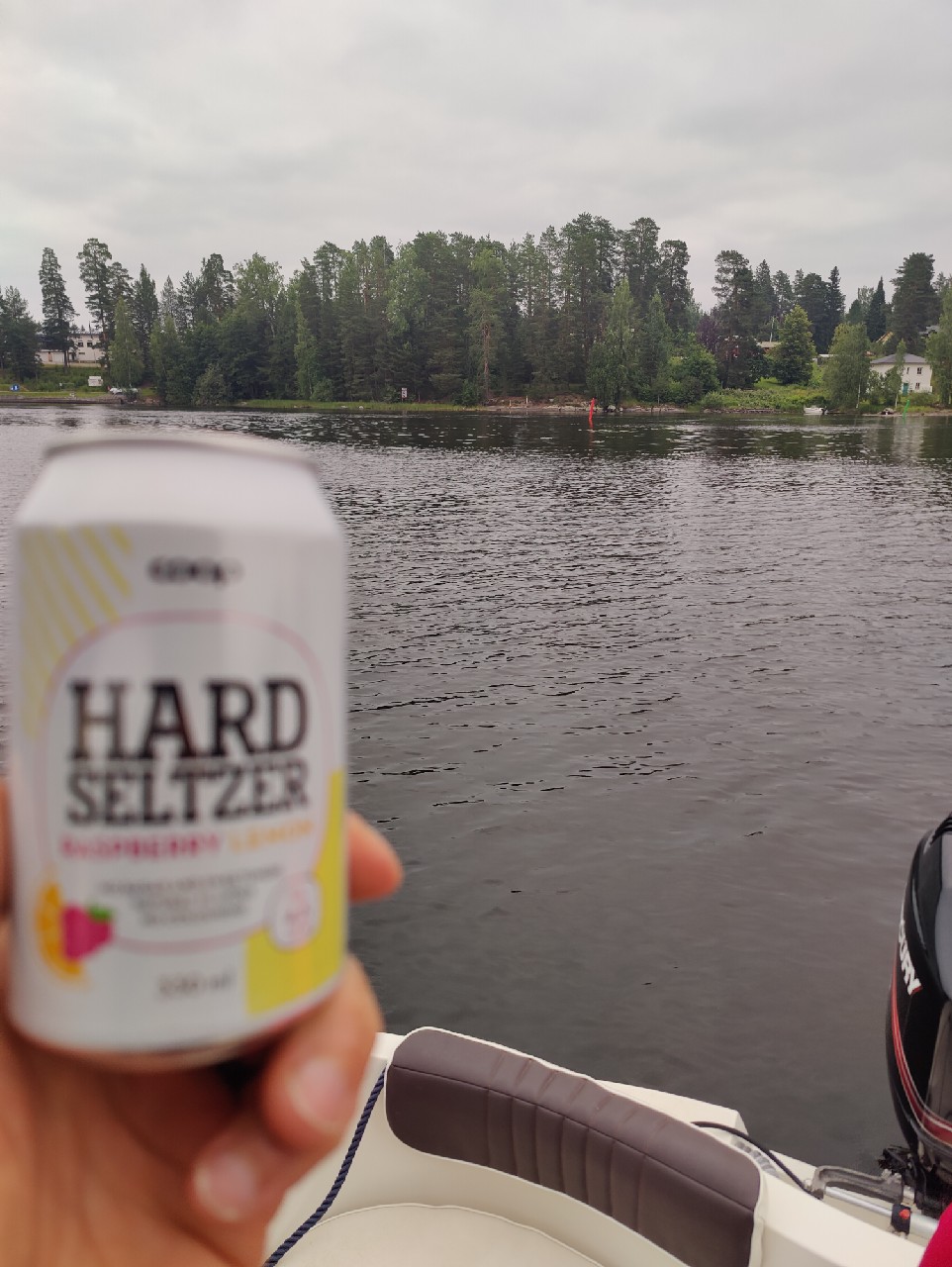 Coop Raspberry-Lemon Hard Seltzer, Finland