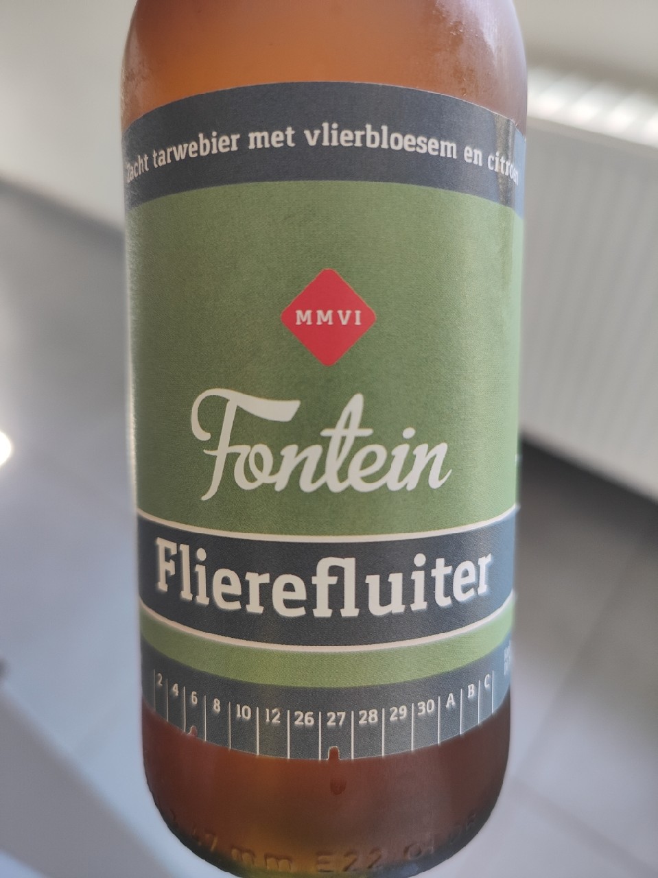 Flierefluiter, De fontein