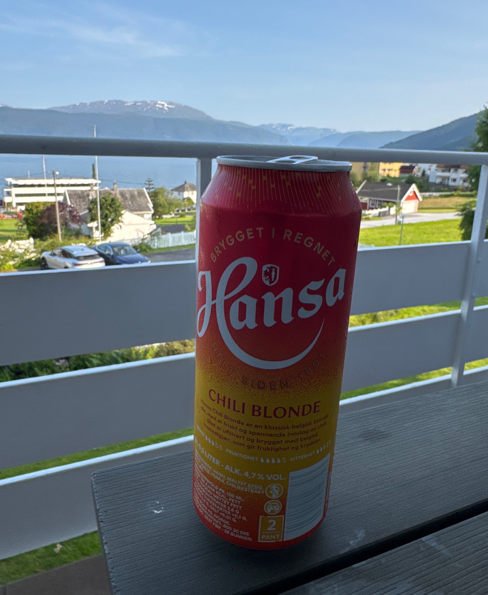 Hansa Spesial Chili Blonde, Norway