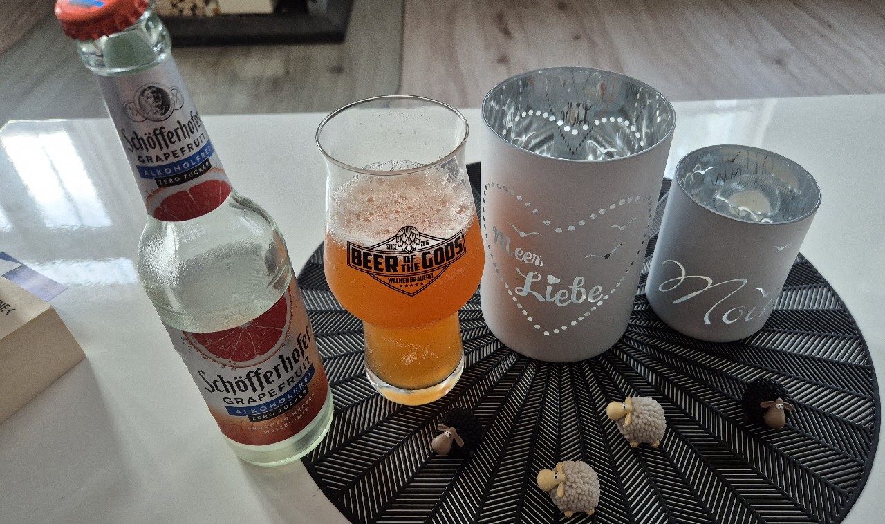 Schöfferhofer Grapefruit Alkoholfrei Zero Zucker, Germany