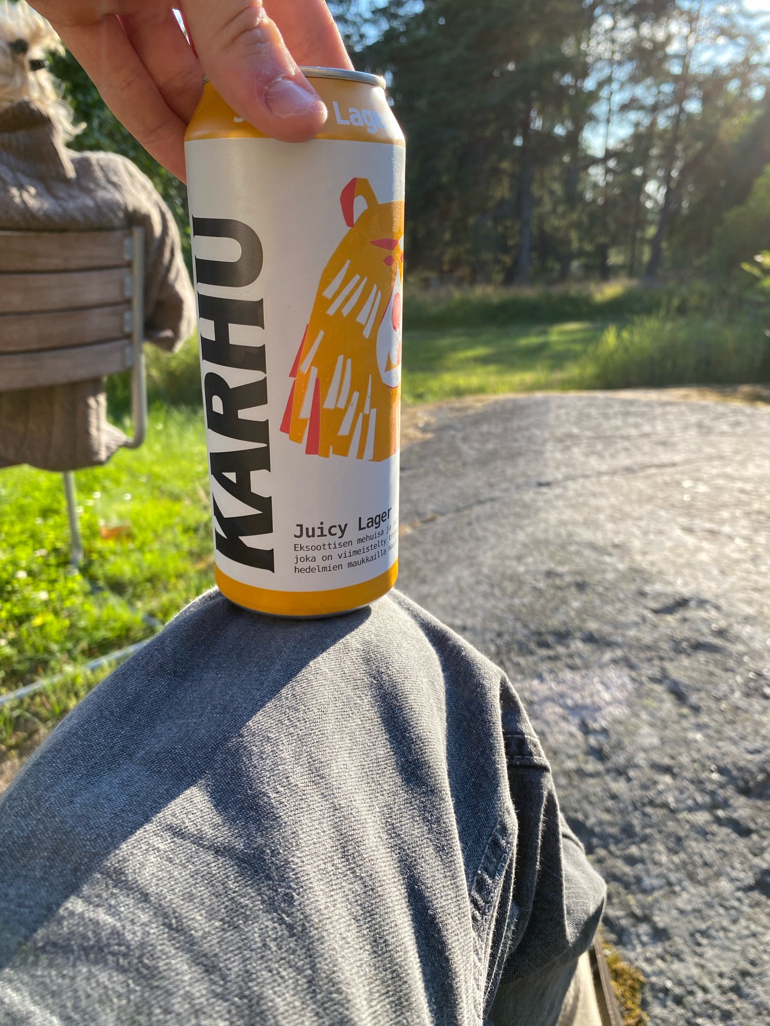 Karhu Juicy Lager, Finland