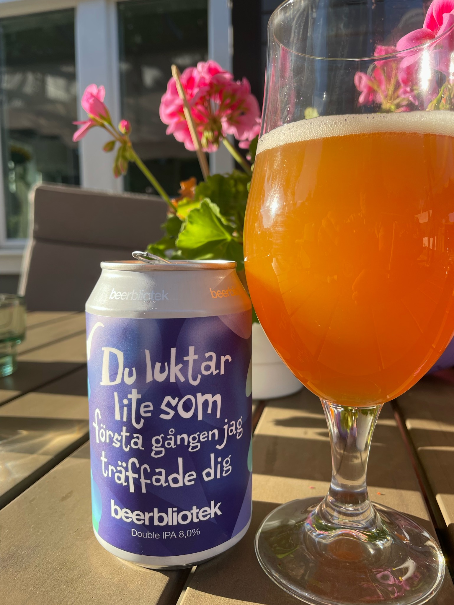 Du Luktar Lite Som Första Gången Jag Träffade Dig, Beerbliotek