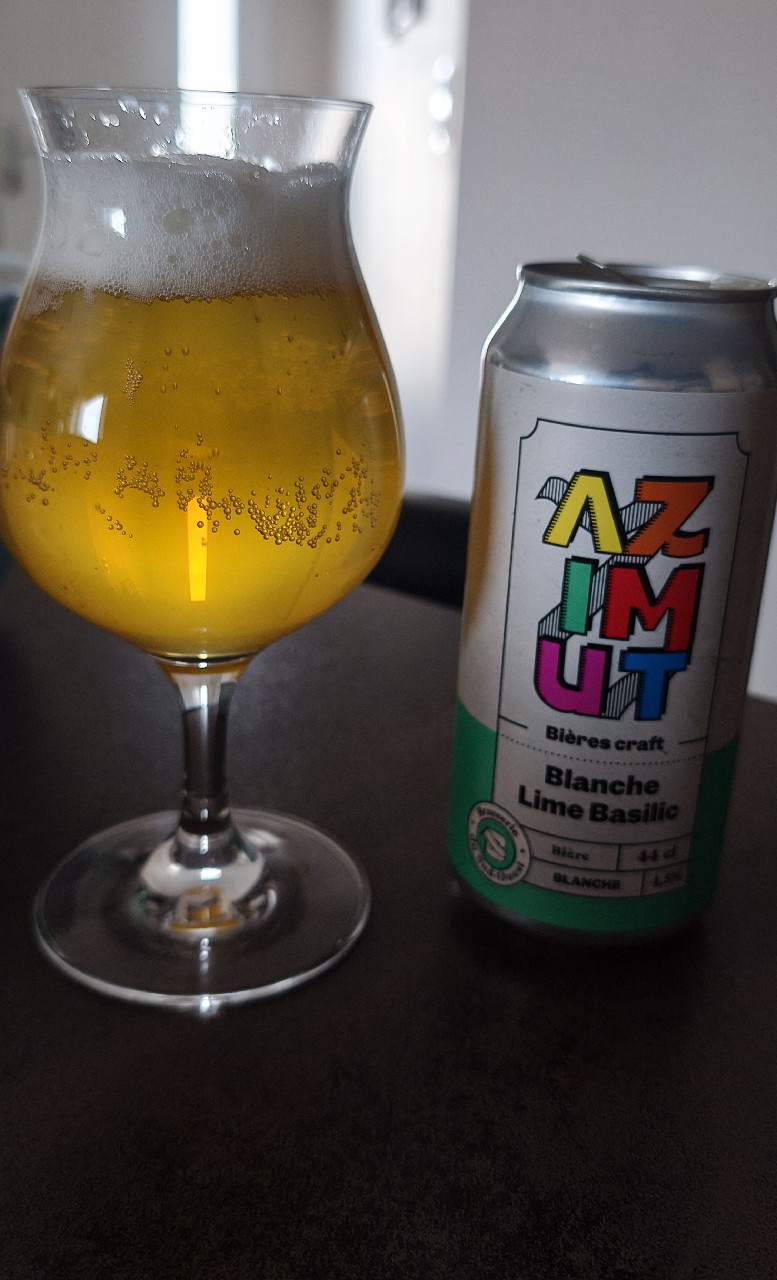 Blanche Lime Basilic, Azimut Brasserie