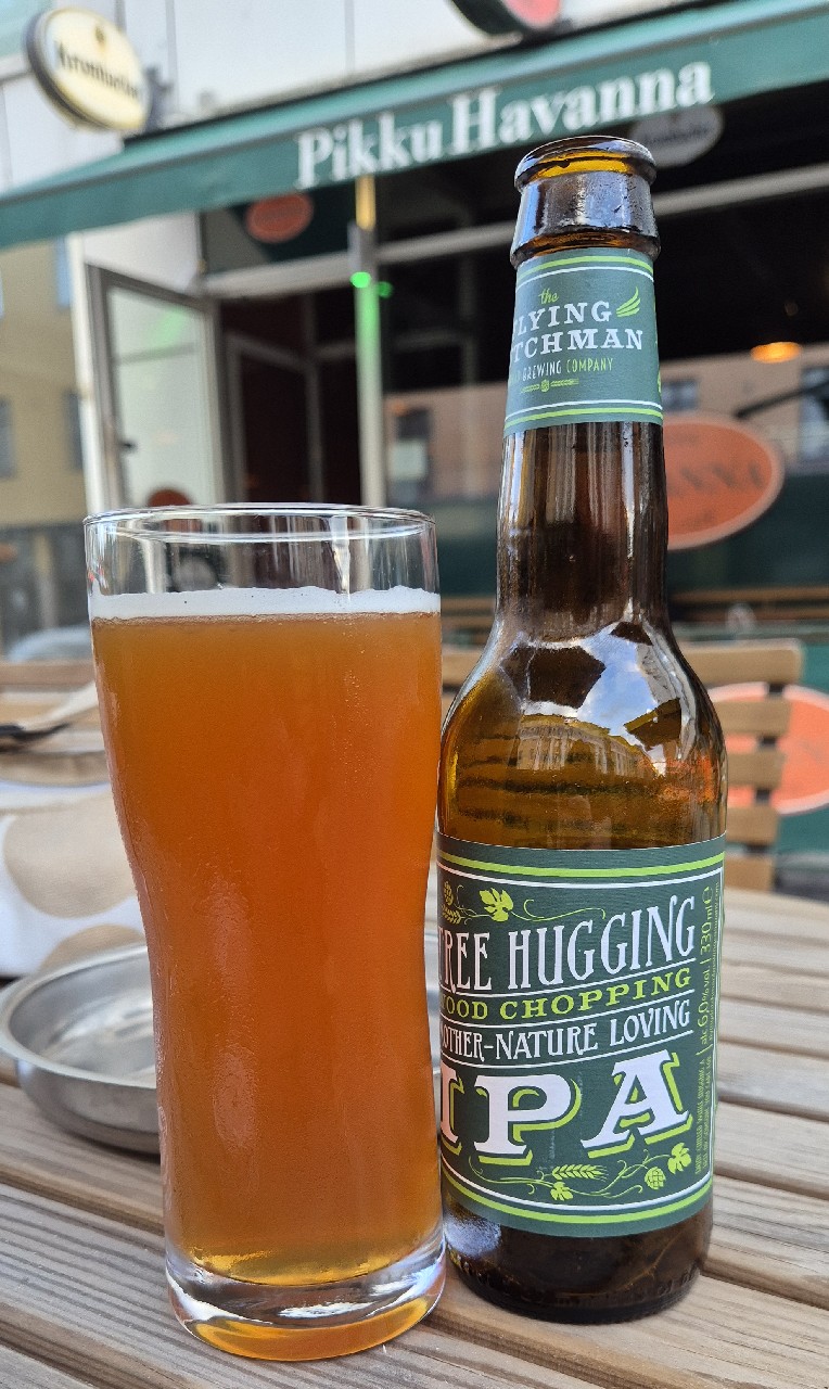 Tree Hugging Wood Chopping Mother-Nature Loving IPA, The Flying Dutchman Nomad Brewing Company