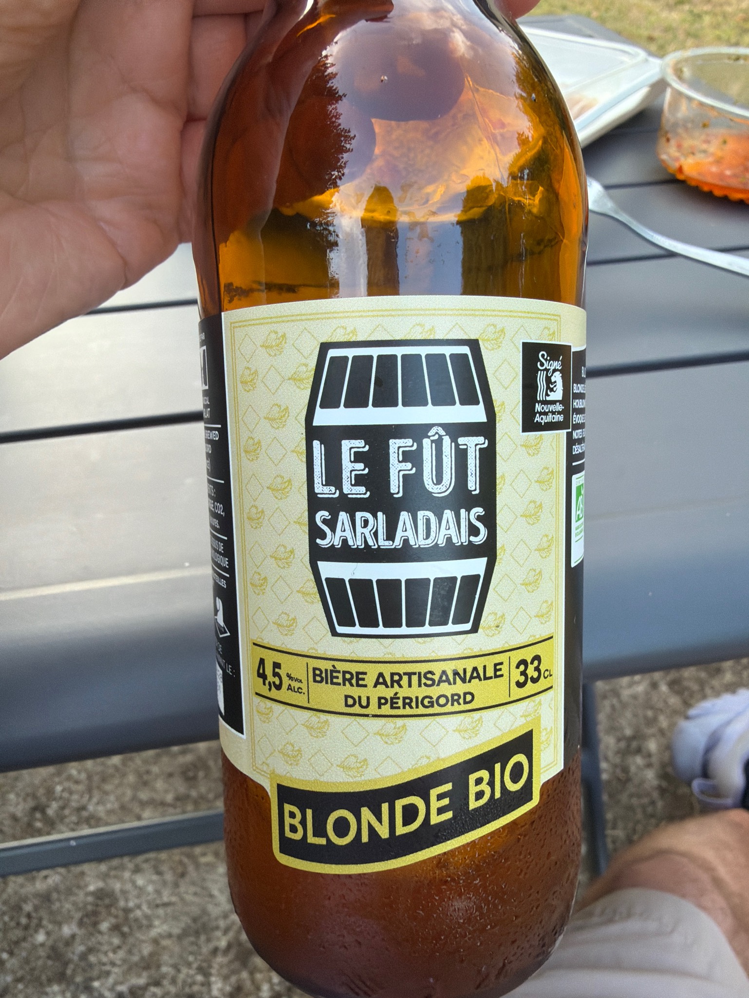 Le Fût Sarladais Blonde Bio, France