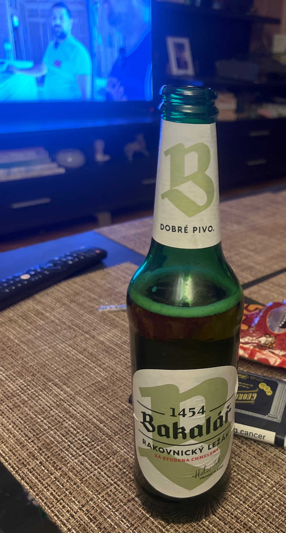 Bakalář Za Studena Chmelený / Dry Hopped Lager, Tradiční Pivovar V Rakovníku - Pivovar Rakovník