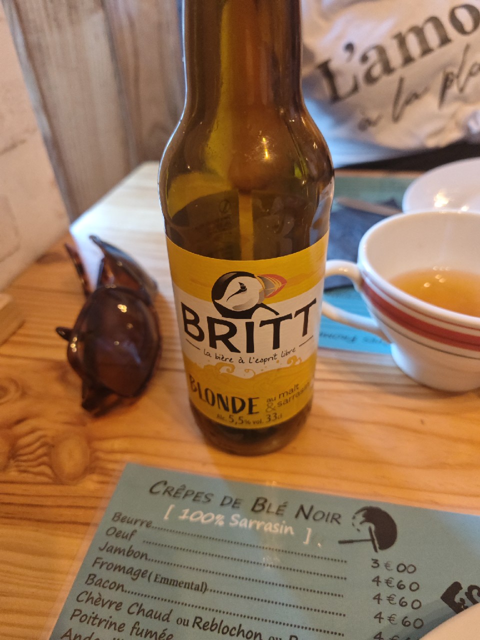 Britt Blonde Pils, France
