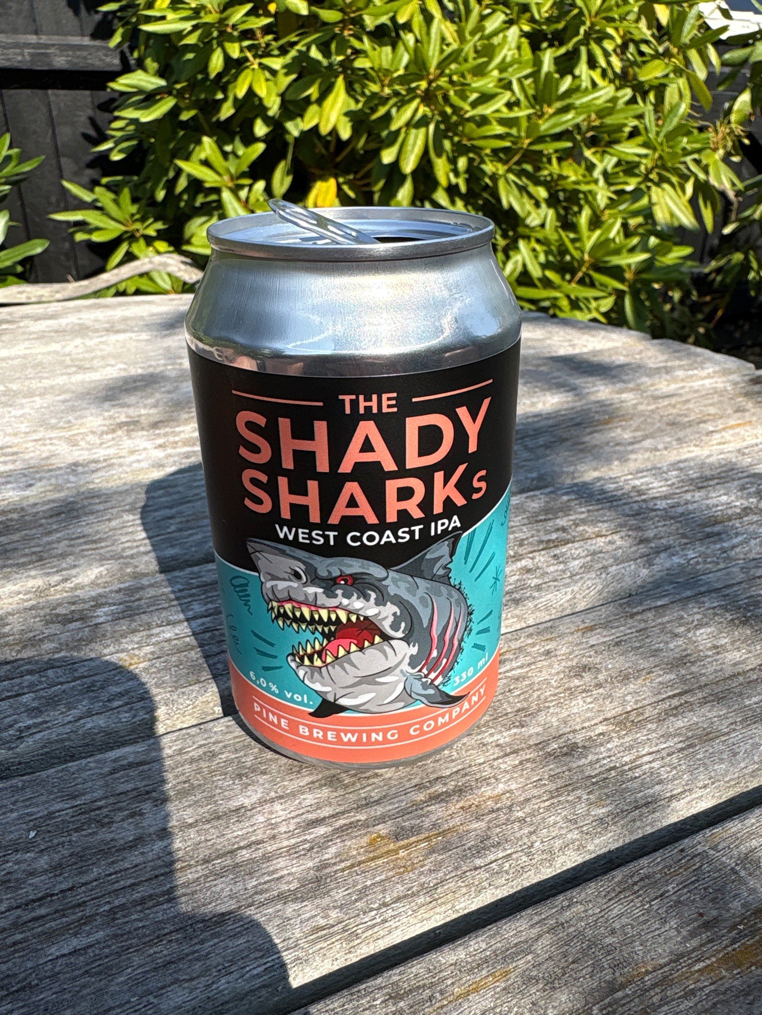 The Shady Shark's West Coast IPA, Pine Brewing Company
