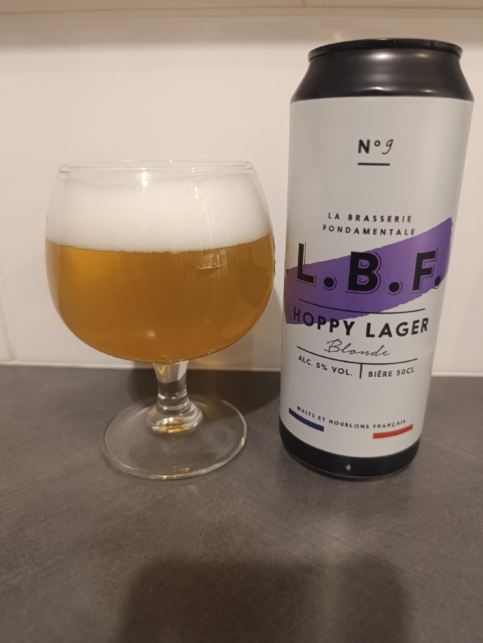 L.B.F. N°9 Hoppy Lager, France