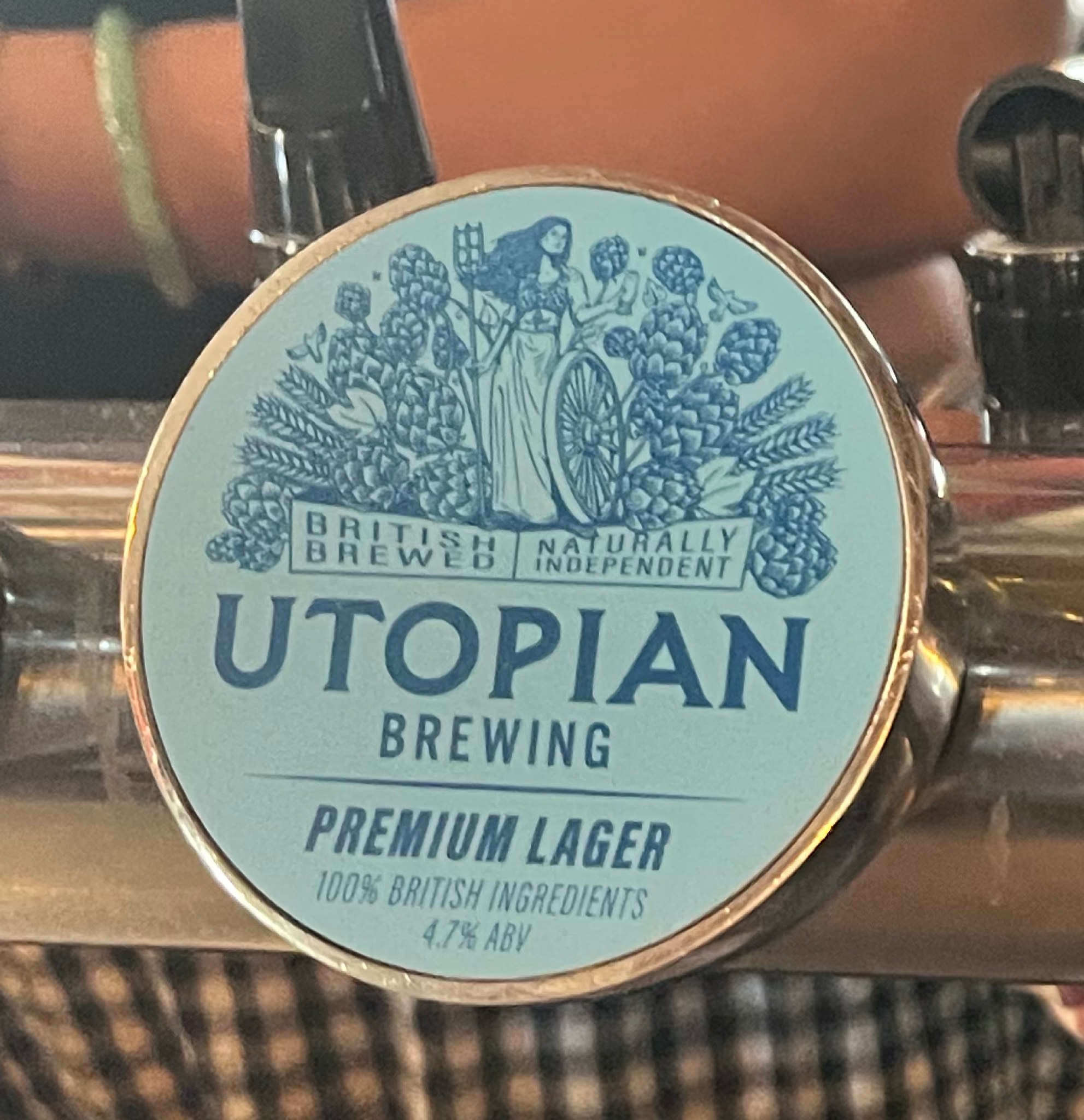 Utopian British Pilsner, Utopian Brewing Ltd.