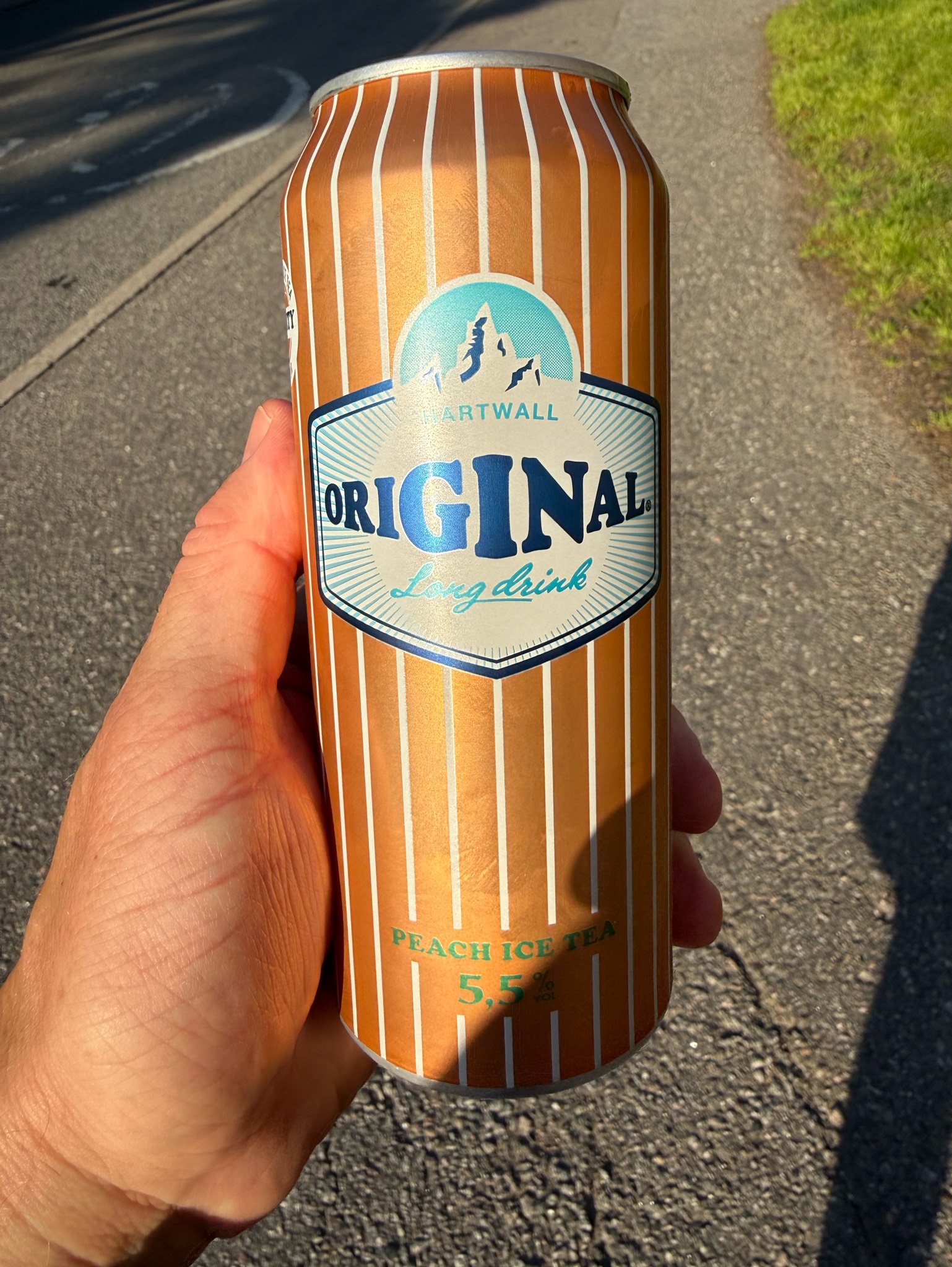 Original Long Drink Peach Ice Tea, Finland