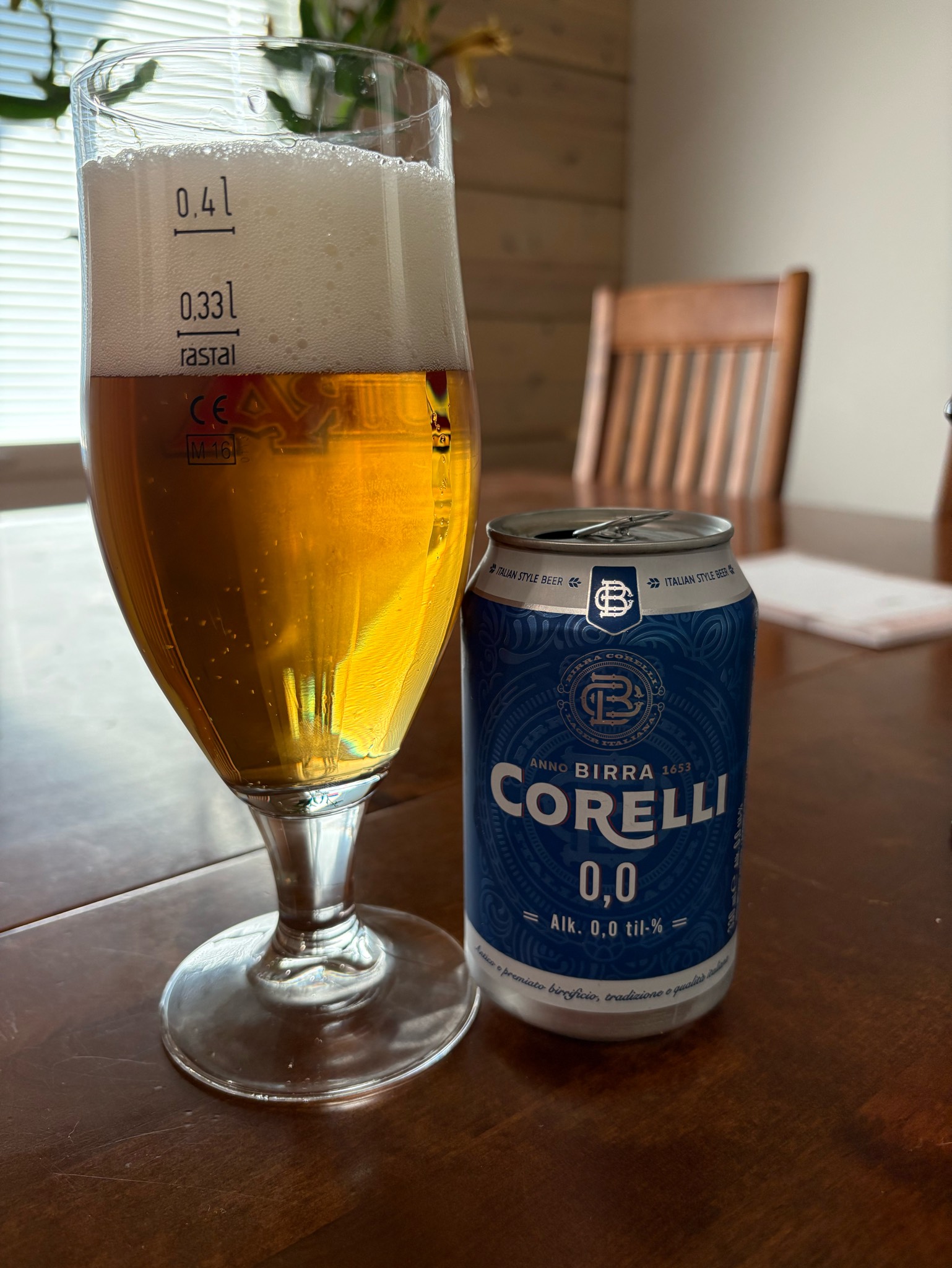 Birra Corelli 0,0, Font Salem (Damm)