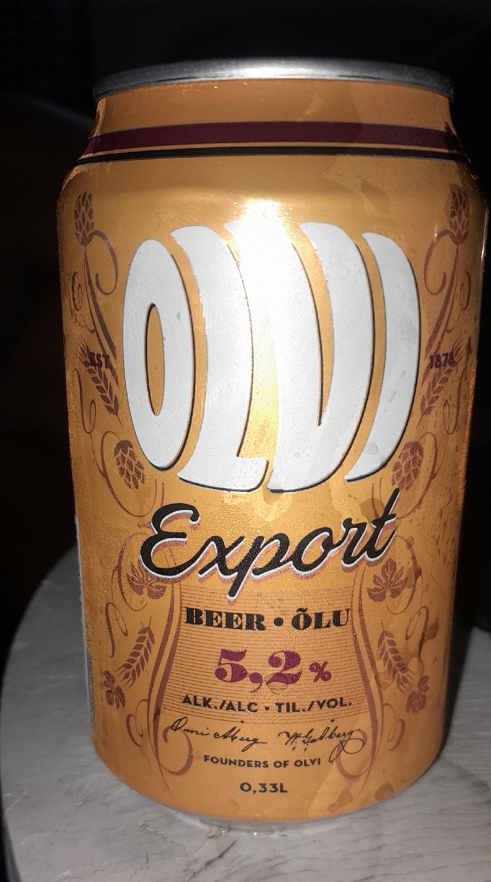 Olvi Export IV A, Finland