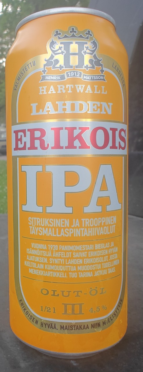 Lahden Erikois IPA 4.5%, Finland