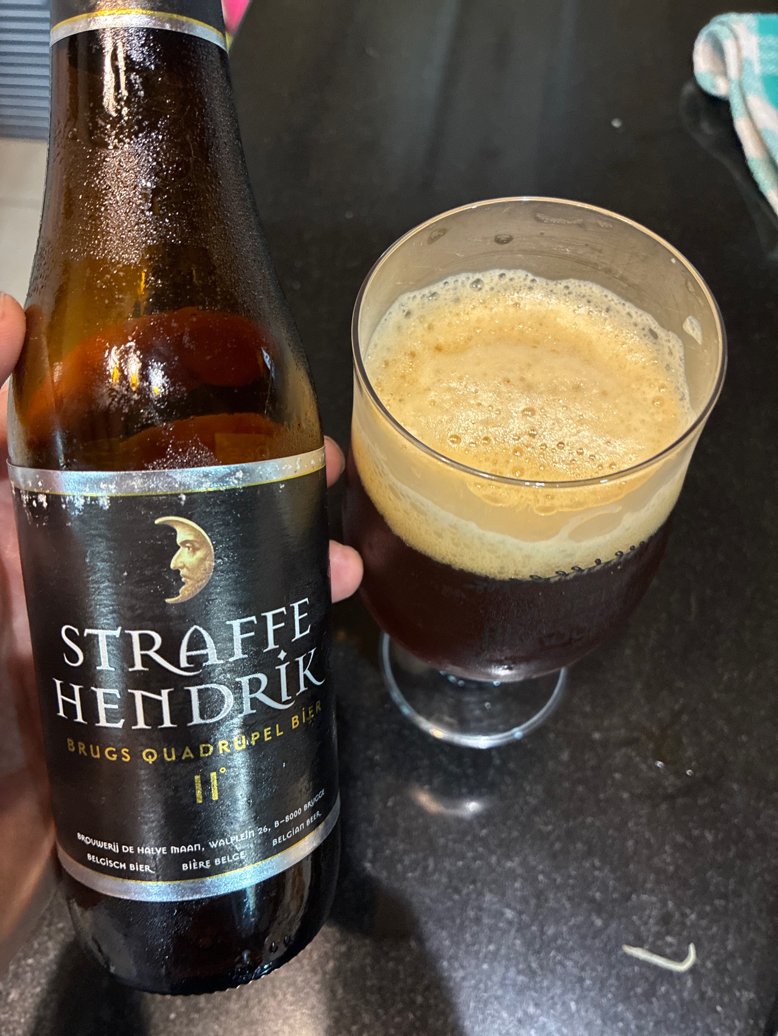 Straffe Hendrik Brugs Quadrupel Bier 11°, Belgium