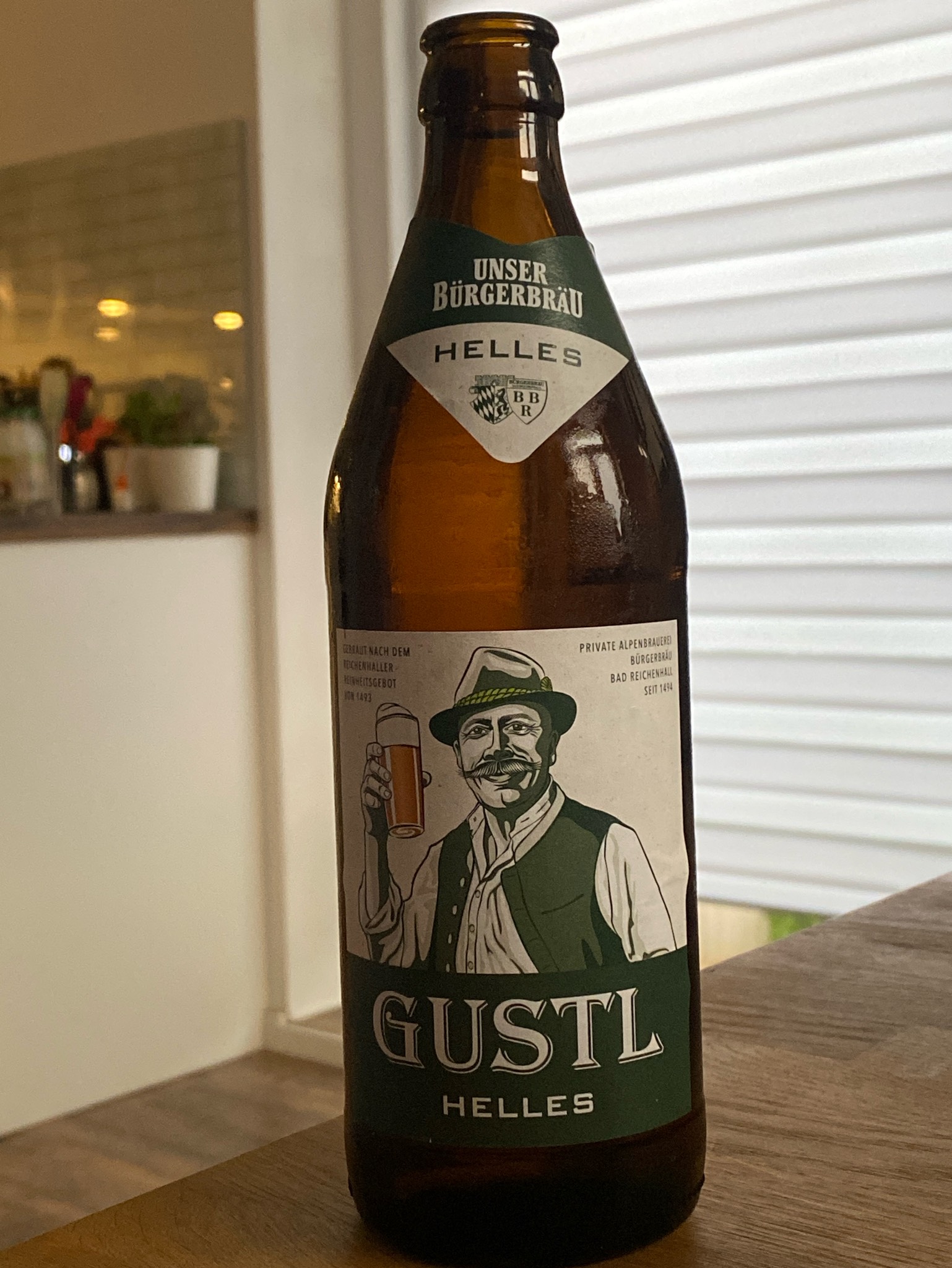 Unser Bürgerbräu Gustl Helles, Germany