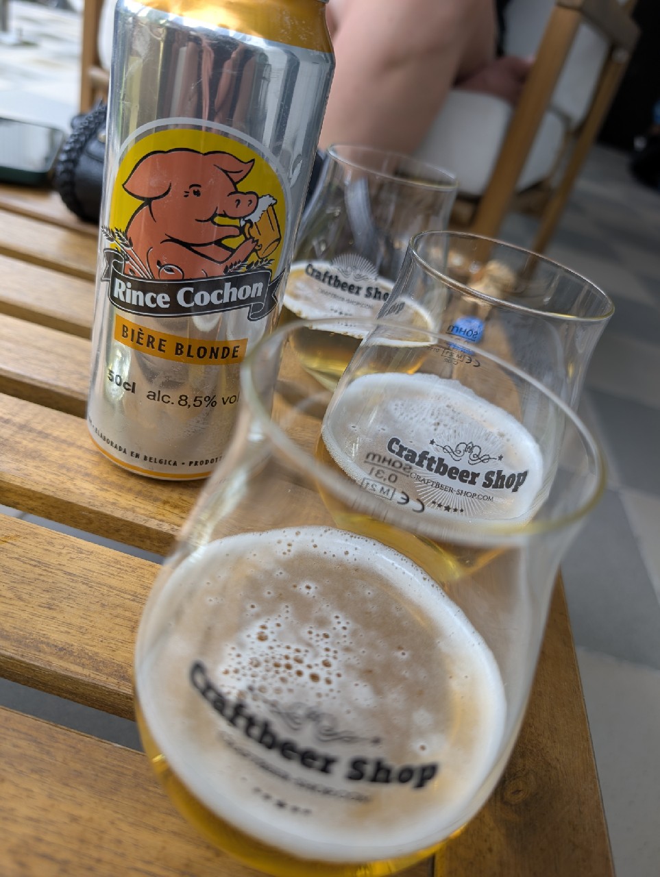 Rince Cochon Blonde, Belgium