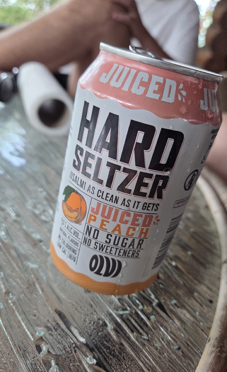 Hard Seltzer Juiced Peach, Finland