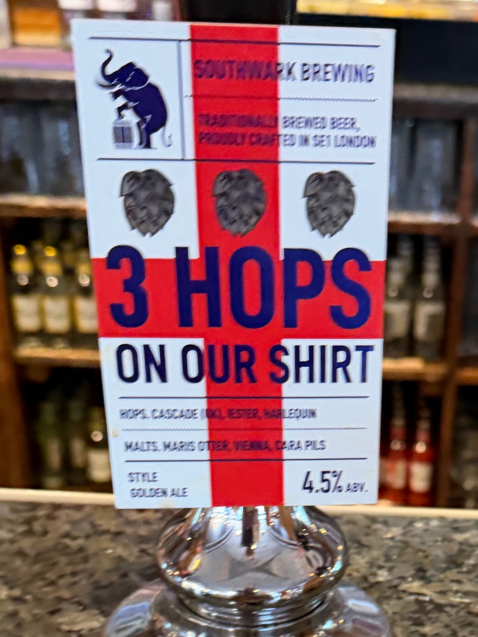 3 Hops On Our Shirt, Southwark Brewing
