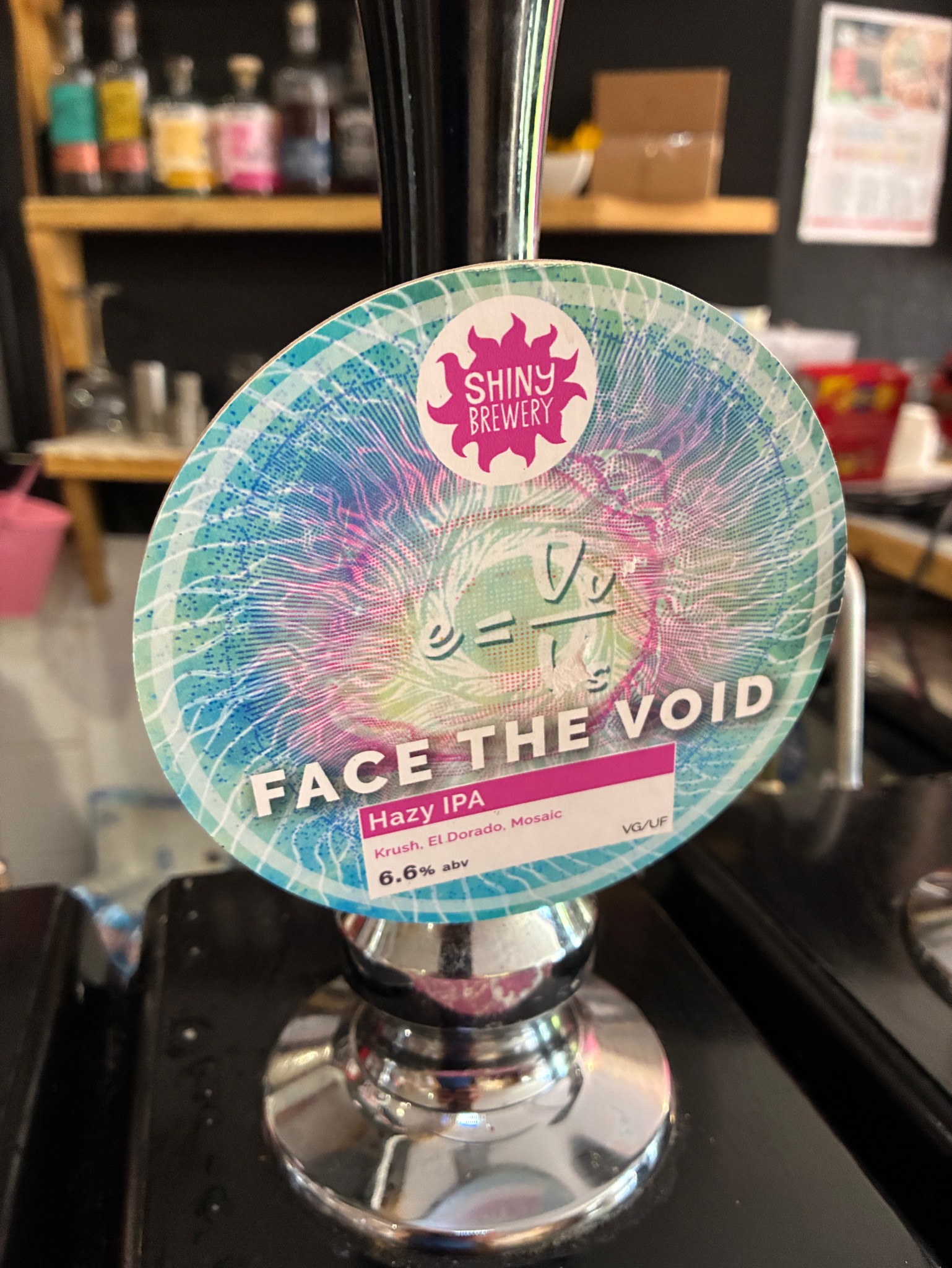Face the void, United Kingdom