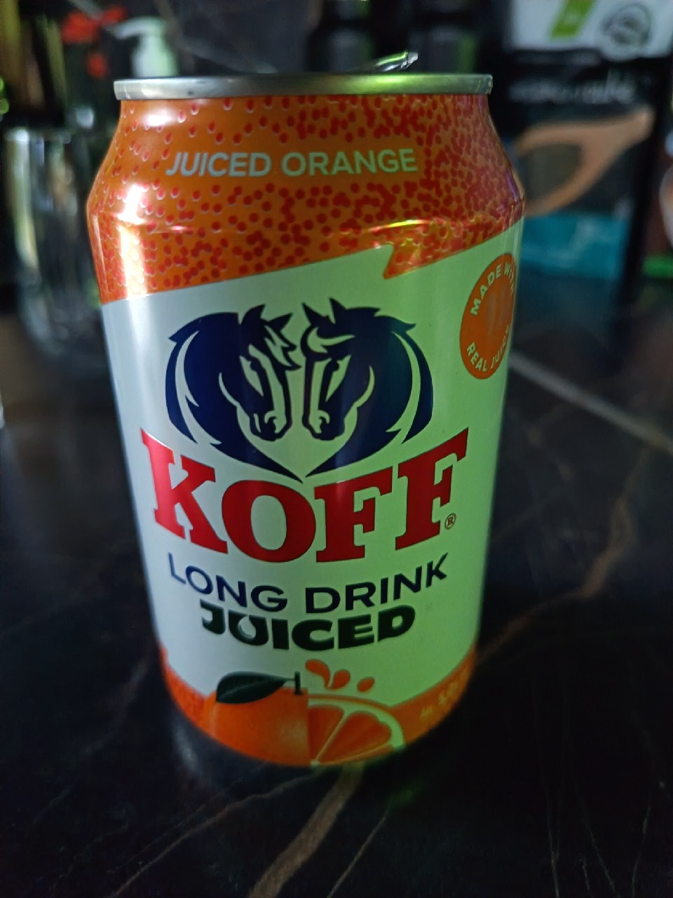 Koff Long Drink Juiced Orange, Finland