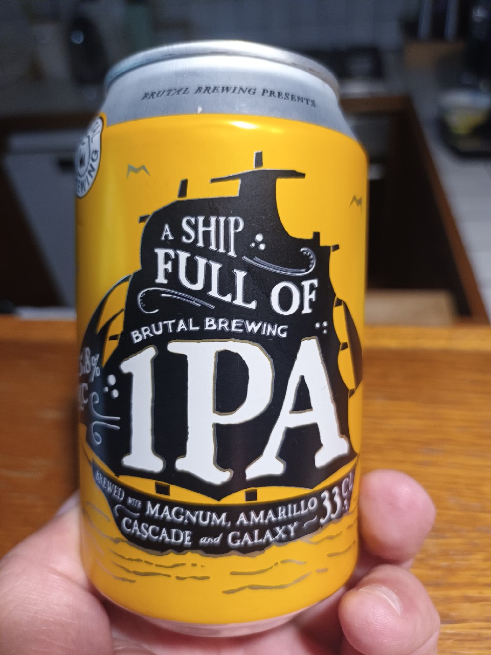 A Ship Full of IPA 5.8%, Brutal Brewing (Spendrups Bryggeri)
