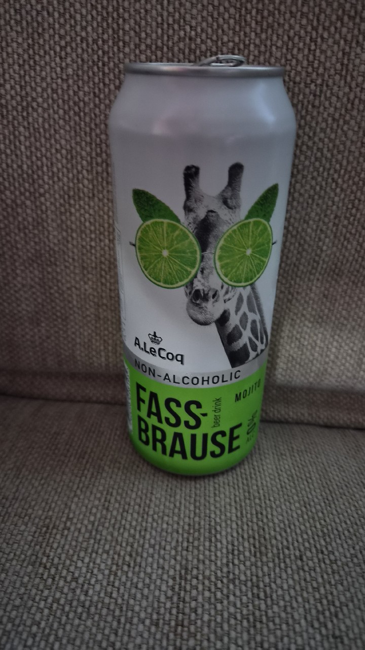A. Le Coq Fassbrause 0,0 % Mojito, Finland