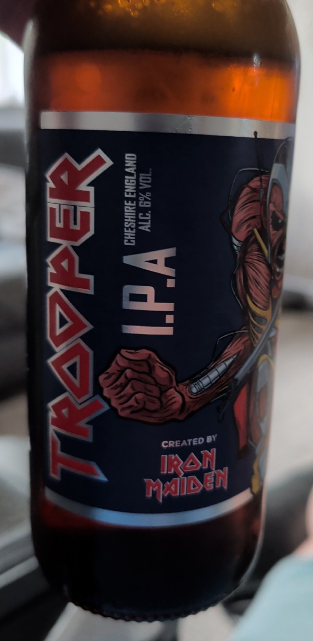 Trooper IPA 6.0%, England