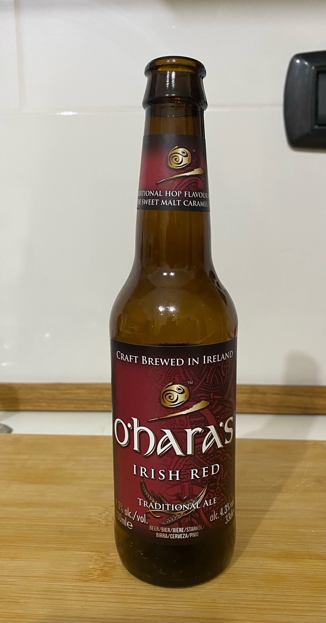 O'Hara's Irish Red, O'Hara's Brewery (Carlow Brewing Company)