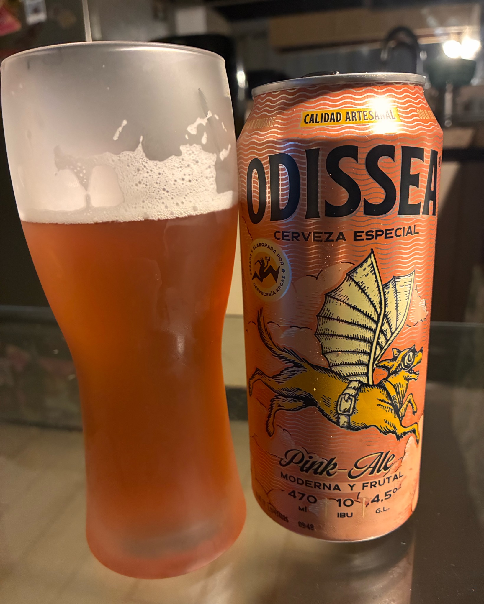 odissea pink ale, Cervecería Kross