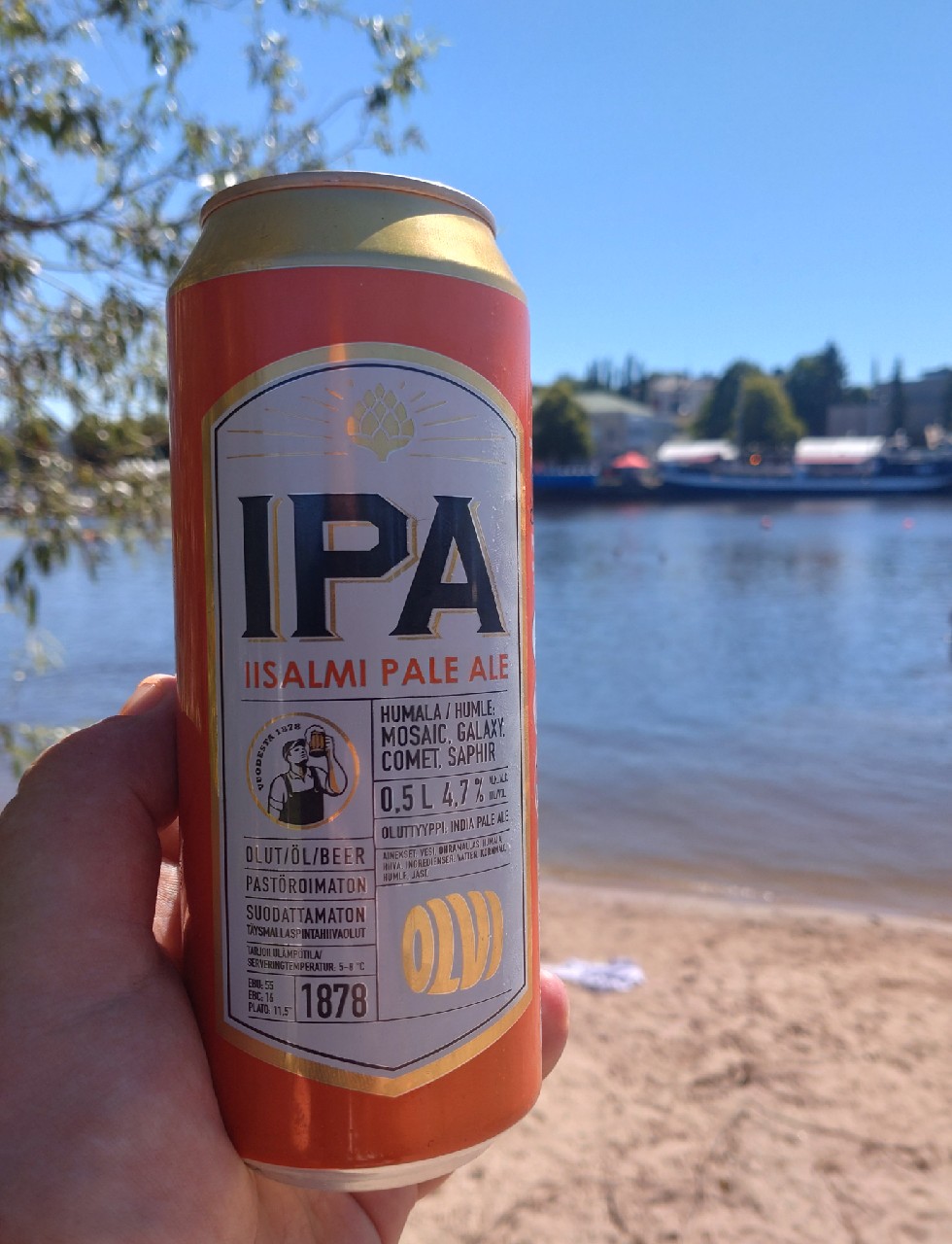 Olvi IPA 4.7%, Finland