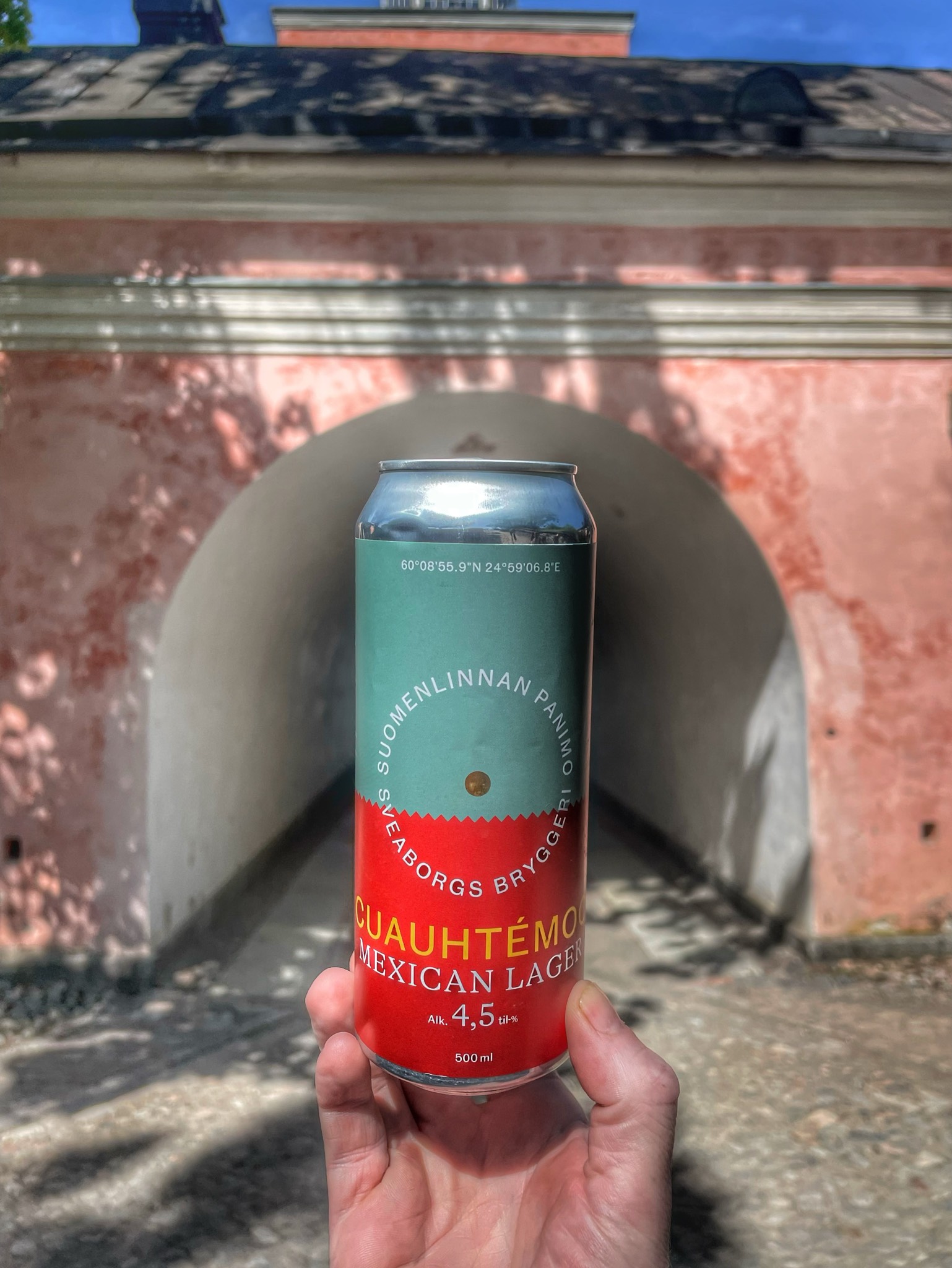 Cuauhtémoc Mexican lager, Finland