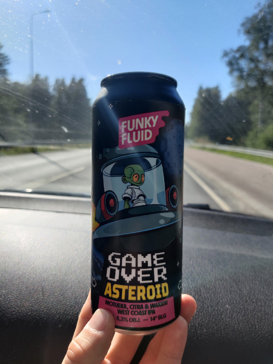 Game Over: Asteroid, Poland