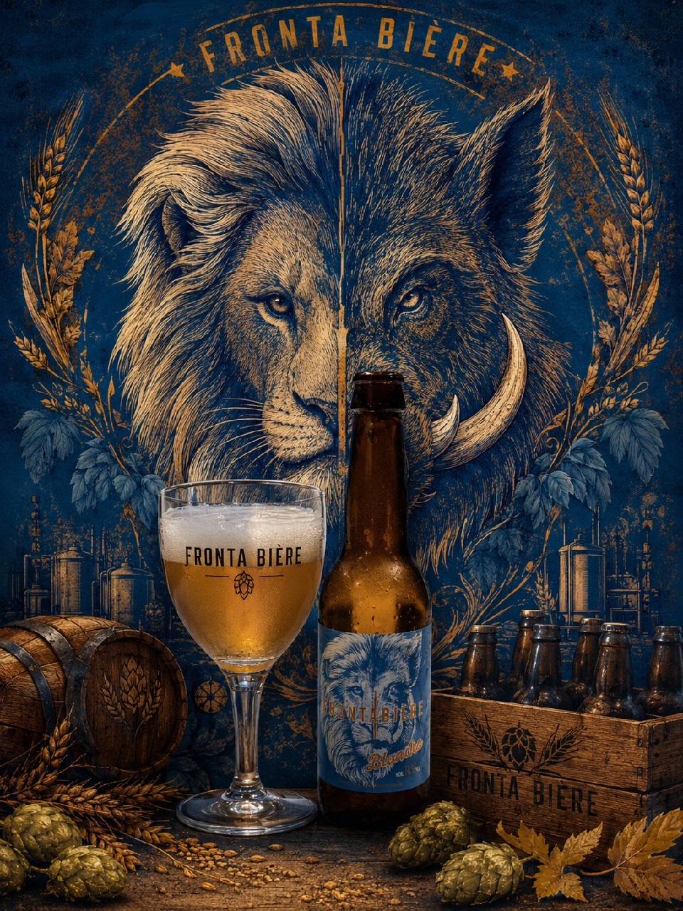 Frontalière Blanche, Brasserie Grain d'Orge