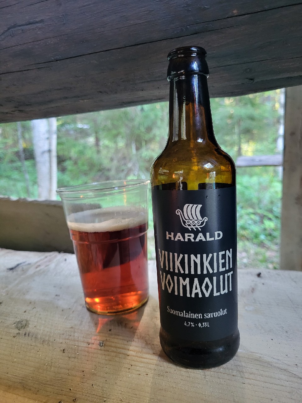 Viikinkien Voimaolut Harald — Suomalainen Savuolut, Finland